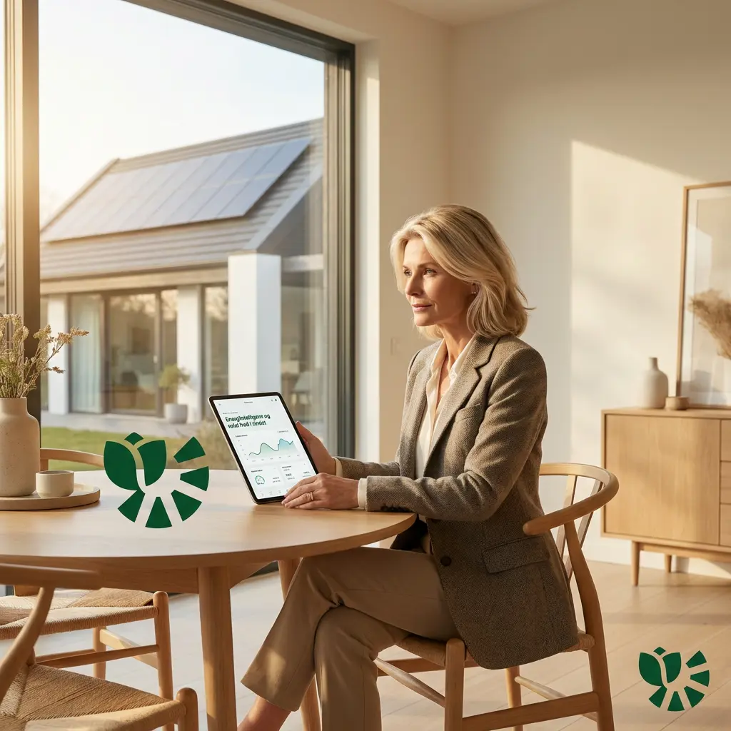 EcoRay rådgivning med energianalyse på tablet