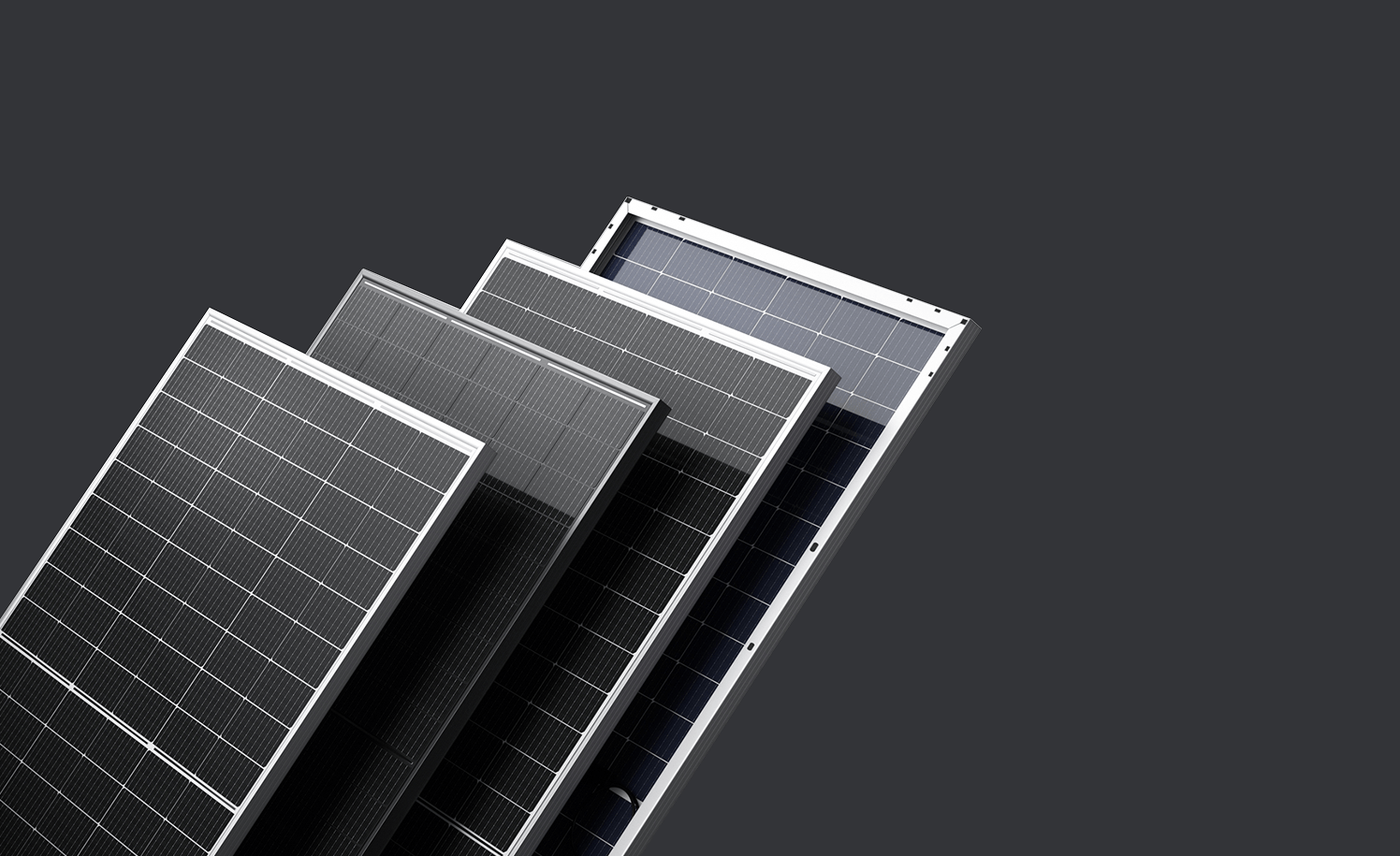 Solcellepaneler installeret på dansk tag - EcoRay